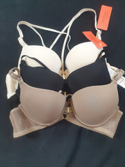 Front Open Buckle Hook Padded Bra – Soft Knit Fabric | Comfortable &amp; Supportive