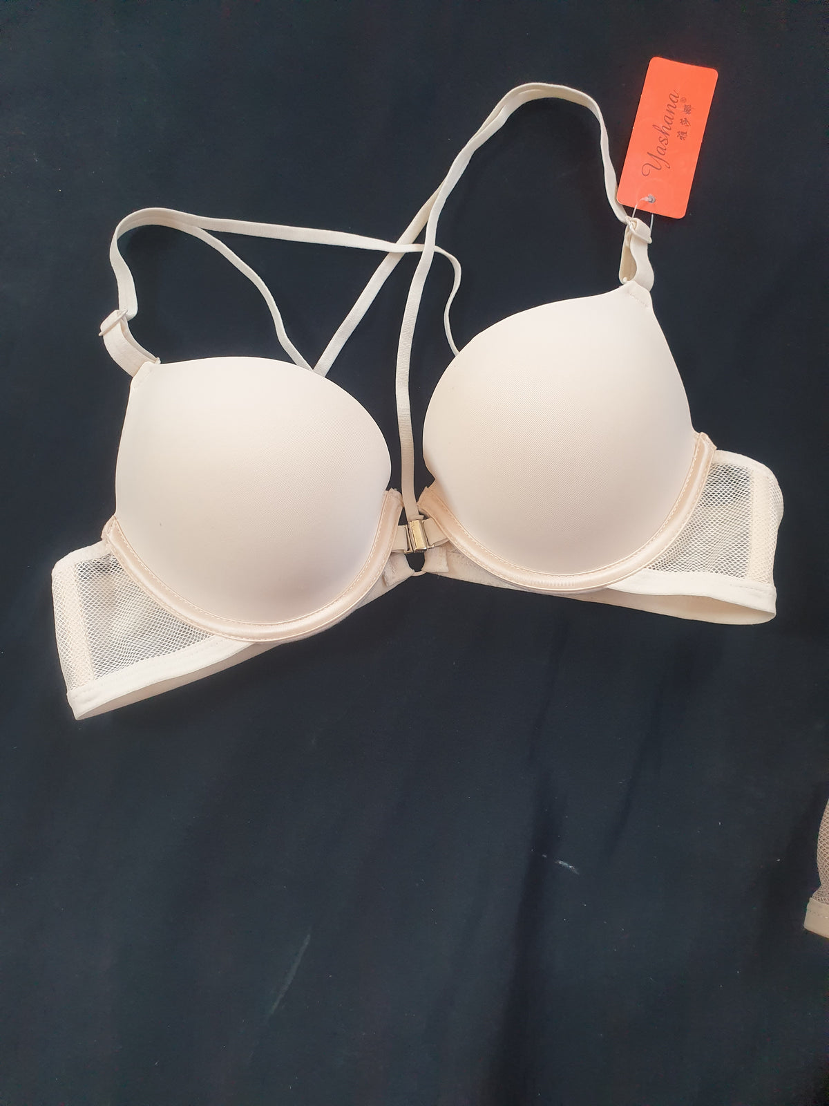 Front Open Buckle Hook Padded Bra – Soft Knit Fabric | Comfortable &amp; Supportive